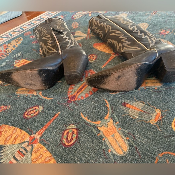 IDYLLWIND WOMEN'S GWENNIE NILO TALL LEATHER WESTERN BOOTS - SNIP TOE - Picture 5 of 12